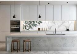  Wallplex PLUS+ falburkoló hőálló konyhapanel Márvány Liget, vízálló falburkolat konyhába 60x240 cm