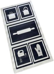  Modern mintázatú konyhai szőnyeg 80x150 cm - MF33