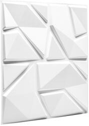  Wallart Liam - Törések modern 3D környezetbarát falpanel, festhető 50x50 cm