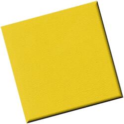  KERMA falpanel 12, 5×12, 5 cm műbőrcitrom sárga színű falburkolat Inka 822