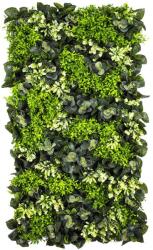  GD130 50x100 cm prémium egyedi kézzel készített élethű műanyag növényfal panel