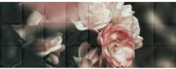 Kerma Design Virágok-3 fotó természet nyomtatott műbőr falvédő (200x75 cm)