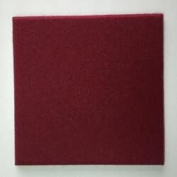 Kerma Design KERMA filc beltéri dekor panel bordó-212 12, 5x12, 5cm, dekor nemez, gyapjúfilc dekorpanel falburkolat