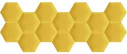 Kerma Design Kerma extra sárga színű falvédő hatszög falpanelekből - Inka 822