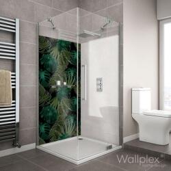  Wallplex fürdőszobai dekorpanel Fekete Pálmalevelek, több méretben - kerma - 82 990 Ft