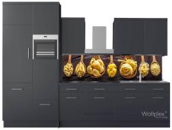  Wallplex falburkoló konyhapanel Tészta fakanál - kerma - 67 990 Ft