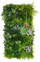  GD106 50x100 cm prémium egyedi kézzel készített élethű műanyag növényfal panel