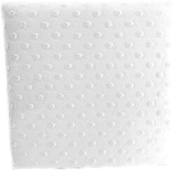  KERMA falpanel 25×25 cm minky textil gyermek falburkolat, több színben - Ekrü minkyg1