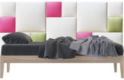 Kerma Design Műbőr falvédő-44 faldekoráció dekorpanelekből ágy mellé (200x75 cm)