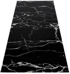  Öntapadós falpanel ARS-03 fekete-fehér márvány, fényes szivacsos 60x30 cm (6 db)
