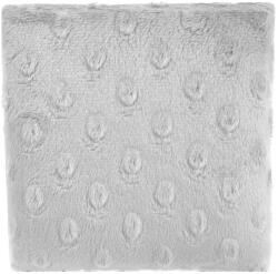  KERMA falpanel 12, 5×12, 5 cm minky textil gyermek falburkolat, több színben - Világos szürke minkyg3