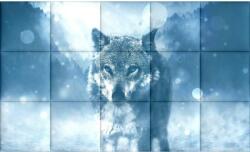 Kerma Design Farkas KERMA-60 állatos nyomtatott műbőr falikép