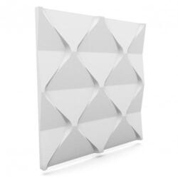  12 db MYWALL HARMONY modern mintás fehér 60x60 cm falpanel csomagajánlat