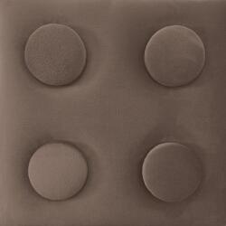 Kerma Design KERMA Cubes építőkocka textil falpanel 12, 5x50 cm barna- Piano 05