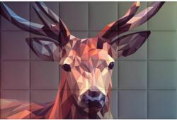 Kerma Design Szarvas KERMA-86 nyomtatott műbőr falikép