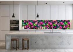  Wallplex PLUS+ falburkoló hőálló konyhapanel Neon Art, vízálló falburkolat konyhába 60x120 cm