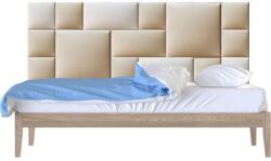 Kerma Design Beige, világos Műbőr falvédő-156 P-17 modern fantázia faldekoráció (200x75 cm) Kerma Design