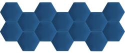 Kerma Design Kerma extra sötét kék színű falvédő hatszög falpanelekből - Inka 808