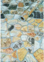  3044 színes kőmintás öntapadós tapéta 45 cm x 10 m