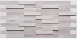 Flexwall PVC Falpanelek FLEXWALL PVC falpanel Parquet famintás beltéri 98x48cm, falburkolat