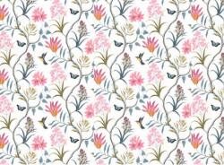  T76 egzotikus 45 cm x 10 m öntapadós tapéta, virág minta