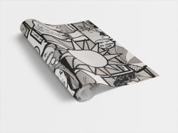  Gekkofix COMIC / képregény 45cm x 15m mintás öntapadós tapéta