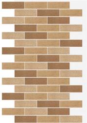 AMK - homokbarna falburkolat MIX-100 téglamintás falpanel 99, 5 cm x 125 cm