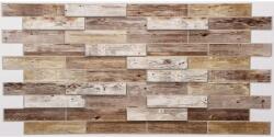 Flexwall PVC Falpanelek FLEXWALL PVC falpanel Dutch Oak holland tölgy barna 98x48 cm, falburkolat