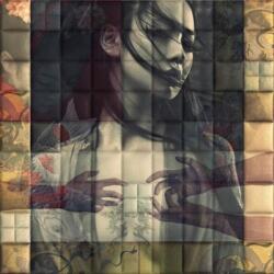 Kerma Design KERMA-20 nyomtatott műbőr falikép