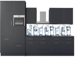  Wallplex falburkoló konyhapanel Vizes poharak - kerma - 44 990 Ft