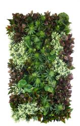  GD102 50x100 cm prémium egyedi kézzel készített élethű műanyag növényfal panel