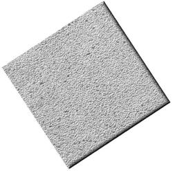  KERMA falpanel 12, 5×12, 5 cm ezüst színű műbőr falburkolat Rocks Silver