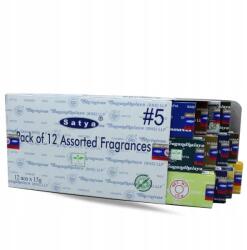 Satya Füstölő szett 12 doboz NR. 5 (#5)