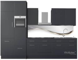  Wallplex falburkoló konyhapanel Szürke hullám - kerma - 63 990 Ft