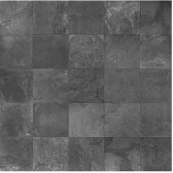  Soner törés- és hőálló konyhai hátfal szürke beton kockás mintában 60×180 cm KF12