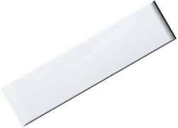  KERMA falpanel fehér színű 25x100 cm műbőr falburkolat Melody 001