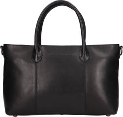 The Chesterfield Brand Geantă de mână din piele pentru femei The Chesterfield Brand Pergamino - neagră