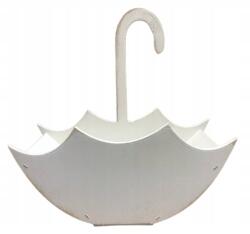 MartineX Alátét Esernyővédő Fehér Fa teljes magasság 30, 5 cm (Osłonka Parasolka)