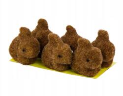 MartineX Húsvéti nyuszi 4cm-es kosárka karácsonyfadísz húsvéti díszek (gniazdo kurczaki)