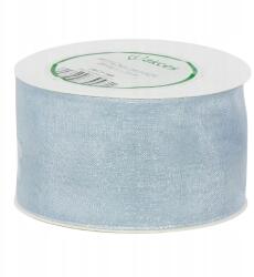  ezüst Szalag Organza Chiffon Esküvő 38 MM 23 Mb Ajándék Csomagolás (38mm)