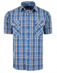  38/39 Kockás Ing Kék Rövid Ujjú