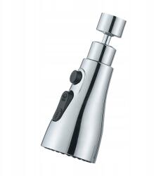 3 funkciós szórófej 360° ezüst#000079 (3434)