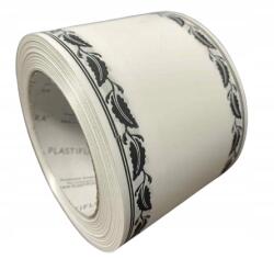  Temetkezési Szalag Csokornyakkendő 8cm 50y Nyomtatható Fehér /fekete (Szarfa)