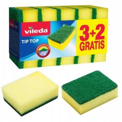 Vileda Tartós Konyhai Szivacs Mosogatószeres Szivacs Drótkereszt x 5db (142817)