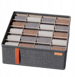 EdiBazzar Szervező fiókba, doboz fehérneműknek, zokniknak, szekrényekbe, rekeszekkel (Organizer do szuflady na bieliznę wkład)