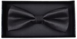  Legyező Férfi Csokornyakkendő, Kockás, Fekete (LJ12-8)