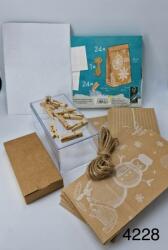 Új, saját készítésű adventi naptár (4228-4) ((4228-4))