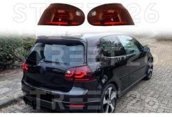 Tuning - Specials Stopuri LED compatibil cu VW Golf 5 V MK5 (2003-2008) Urban Style Rosu Fumuriu (7162)
