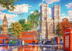 Trefl - Puzzle Puzzle Premium Plus Tea Time: View of London - 1 000 piese