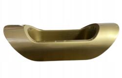 MartineX Virágtartó 32x13cm Bázel Művirágok pvc Arany fedél (xx)